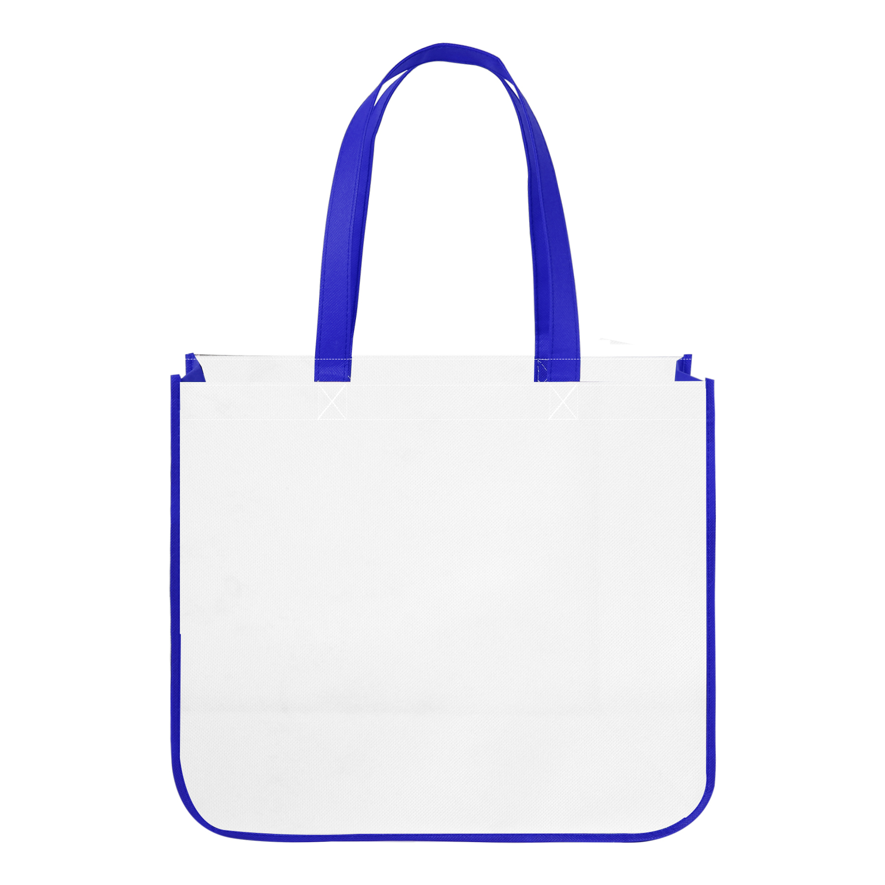 Extra Large Full Color Laminated Curved Bottom Tote Bag 7