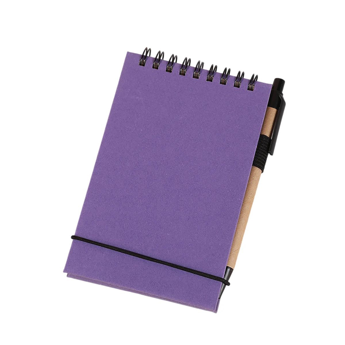 Travel Size Notebook with Pen and Cardboard Cover 4