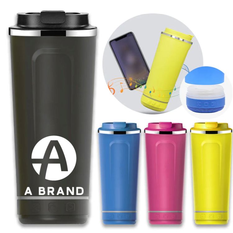 18oz Multifunctional Detachable Bluetooth Speaker Water Cup 3
