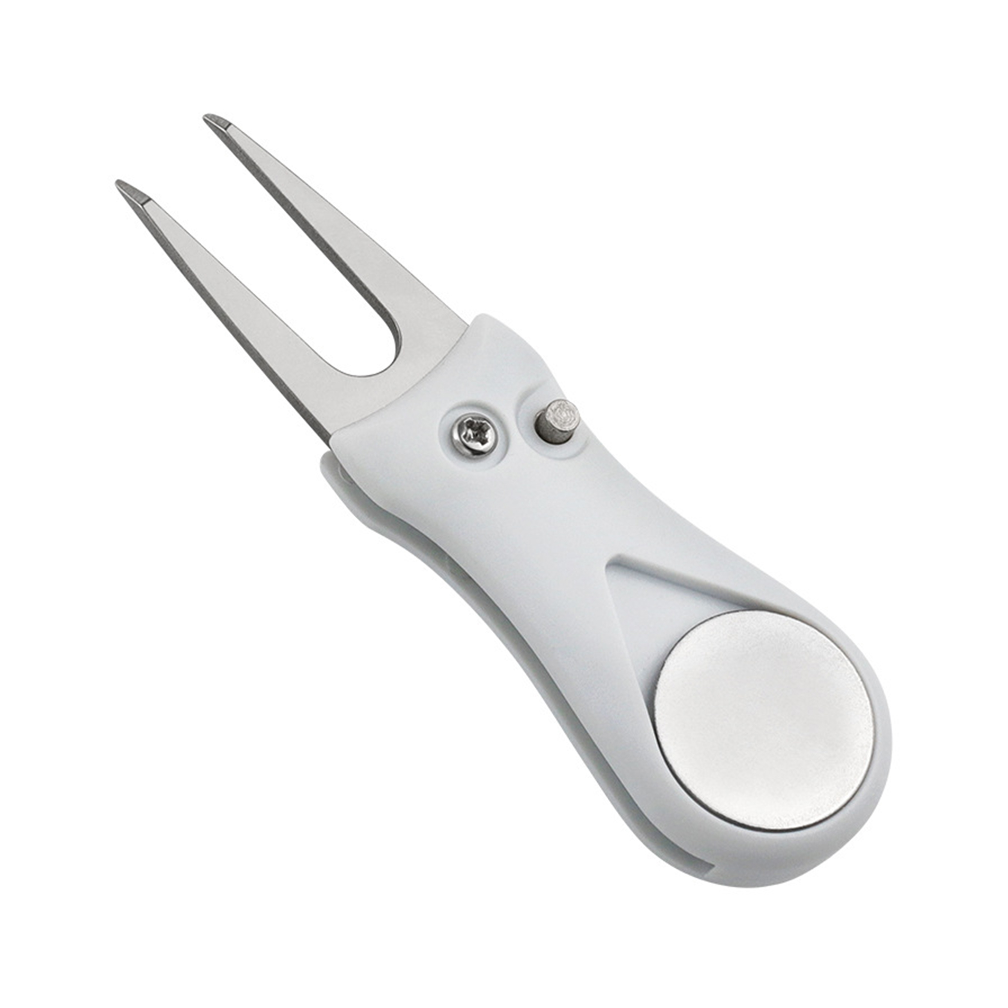 Foldable Golf Divot Repair Tool With Magnetic Marker 2.75" By 1.2" 8