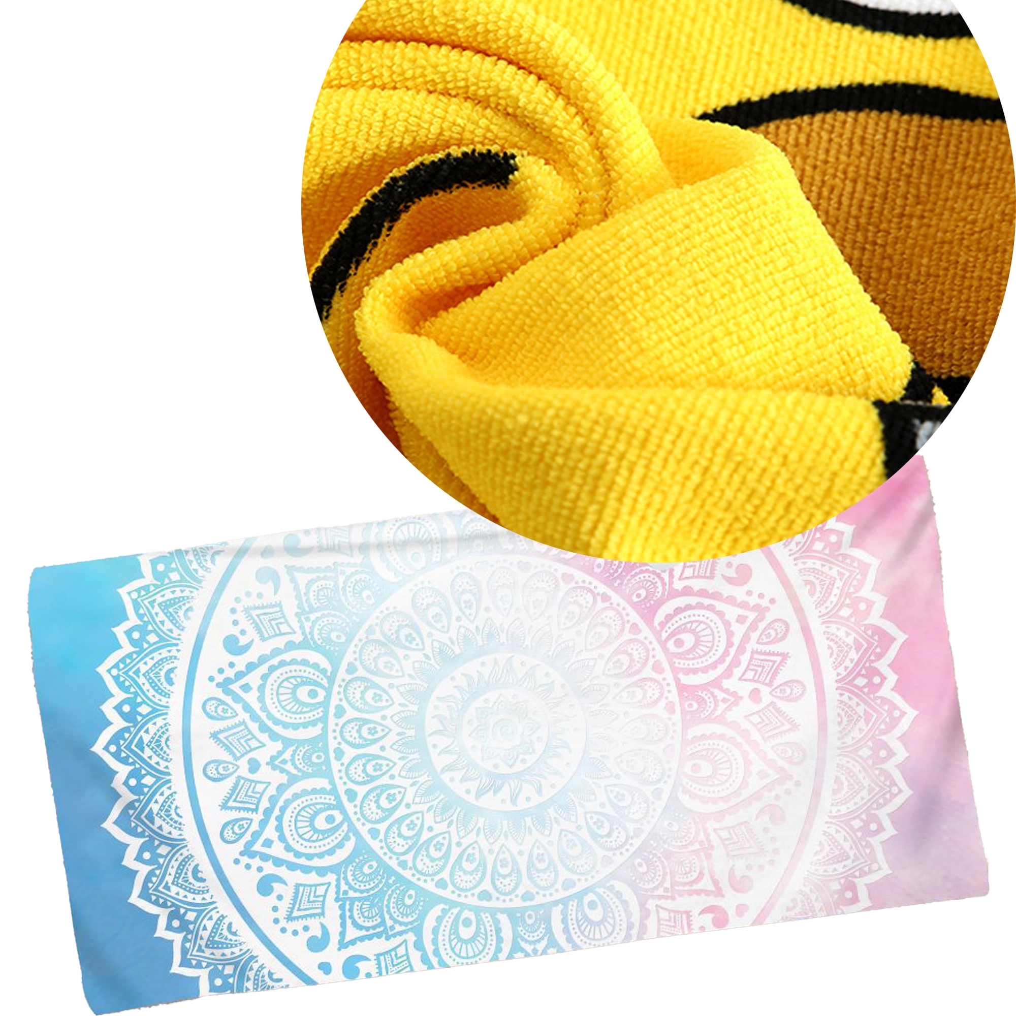 Full Color Microfiber Quick Dry Beach Towel 4