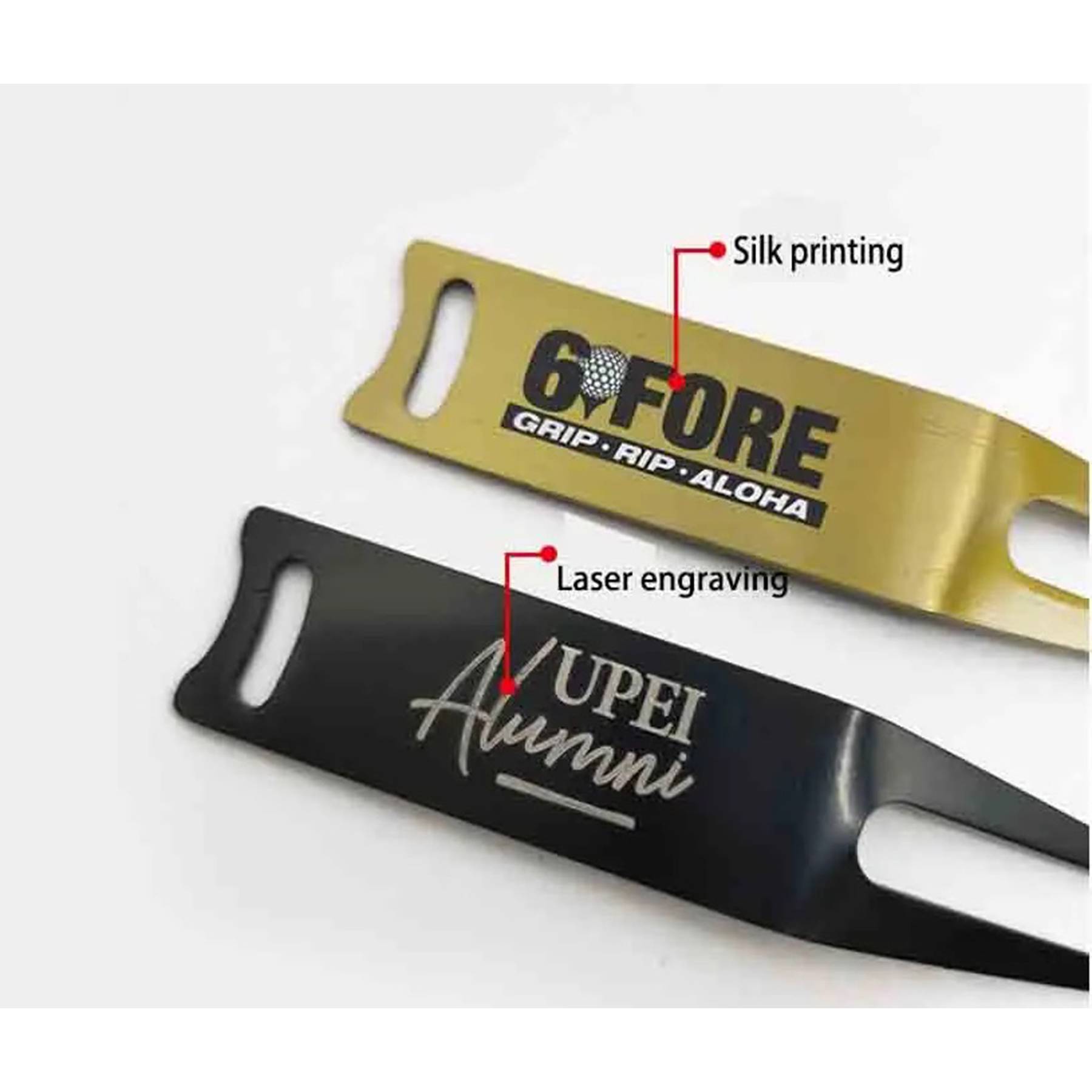 Metal golf green fork 4