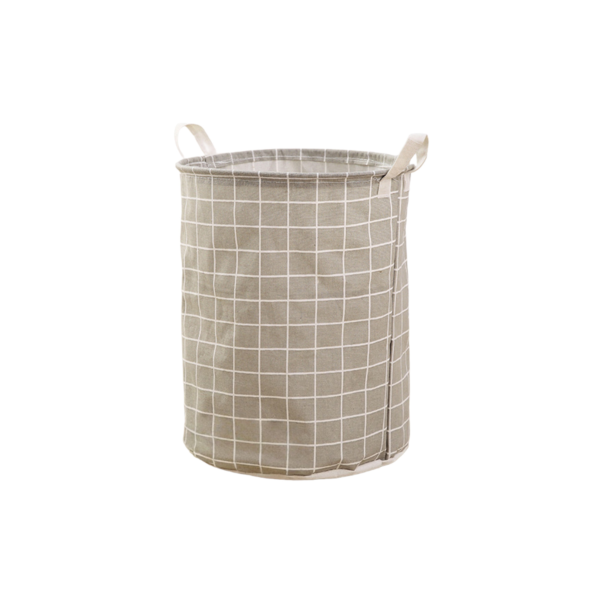 Foldable Waterproof Canvas Clothing Storage Basket 2