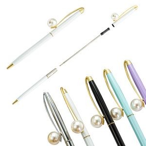 Pearl Clip Metal Pen 4