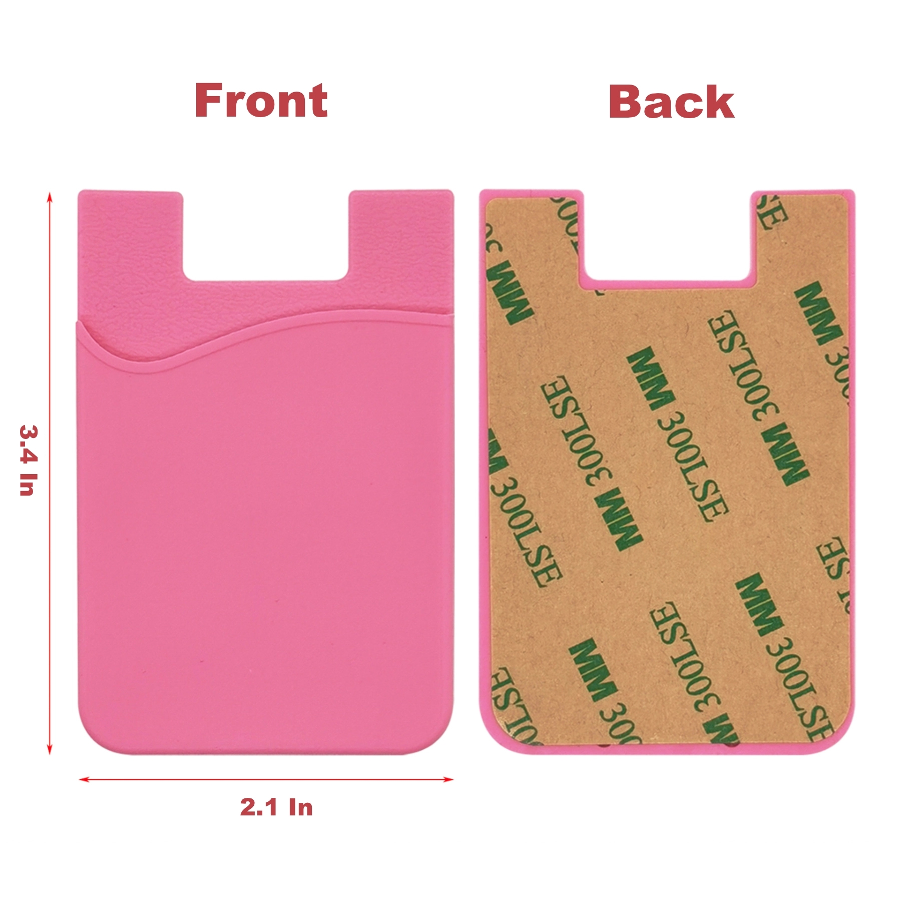 Silicone Phone Wallet Holder 2