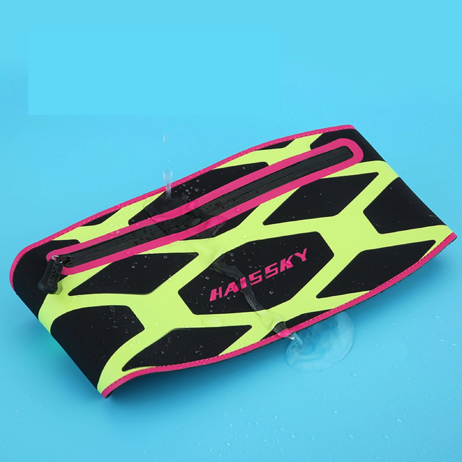 Rhombus Waterproof Adjustable Fitness Waist Bag 3