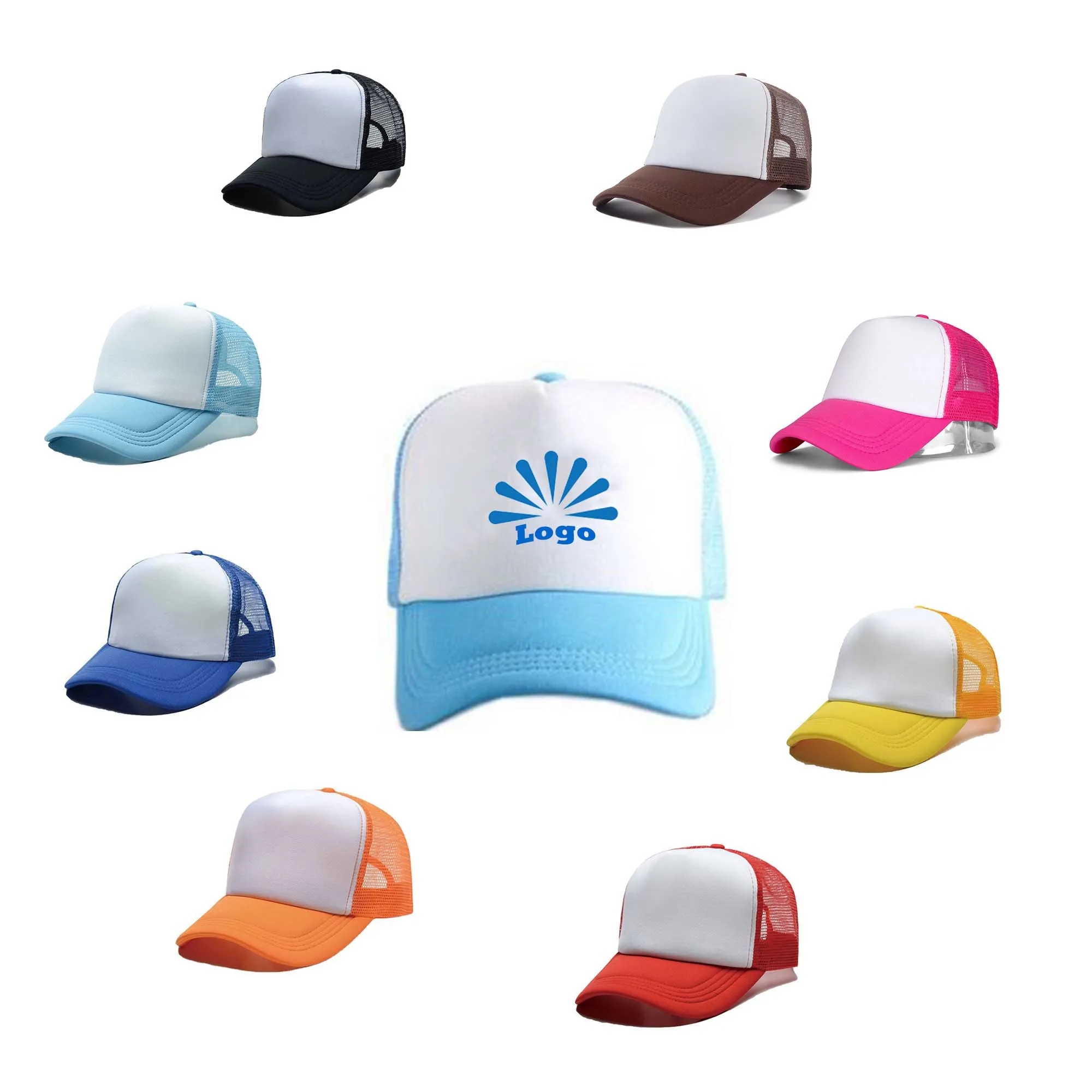 5 Panel Mesh Trucker Caps