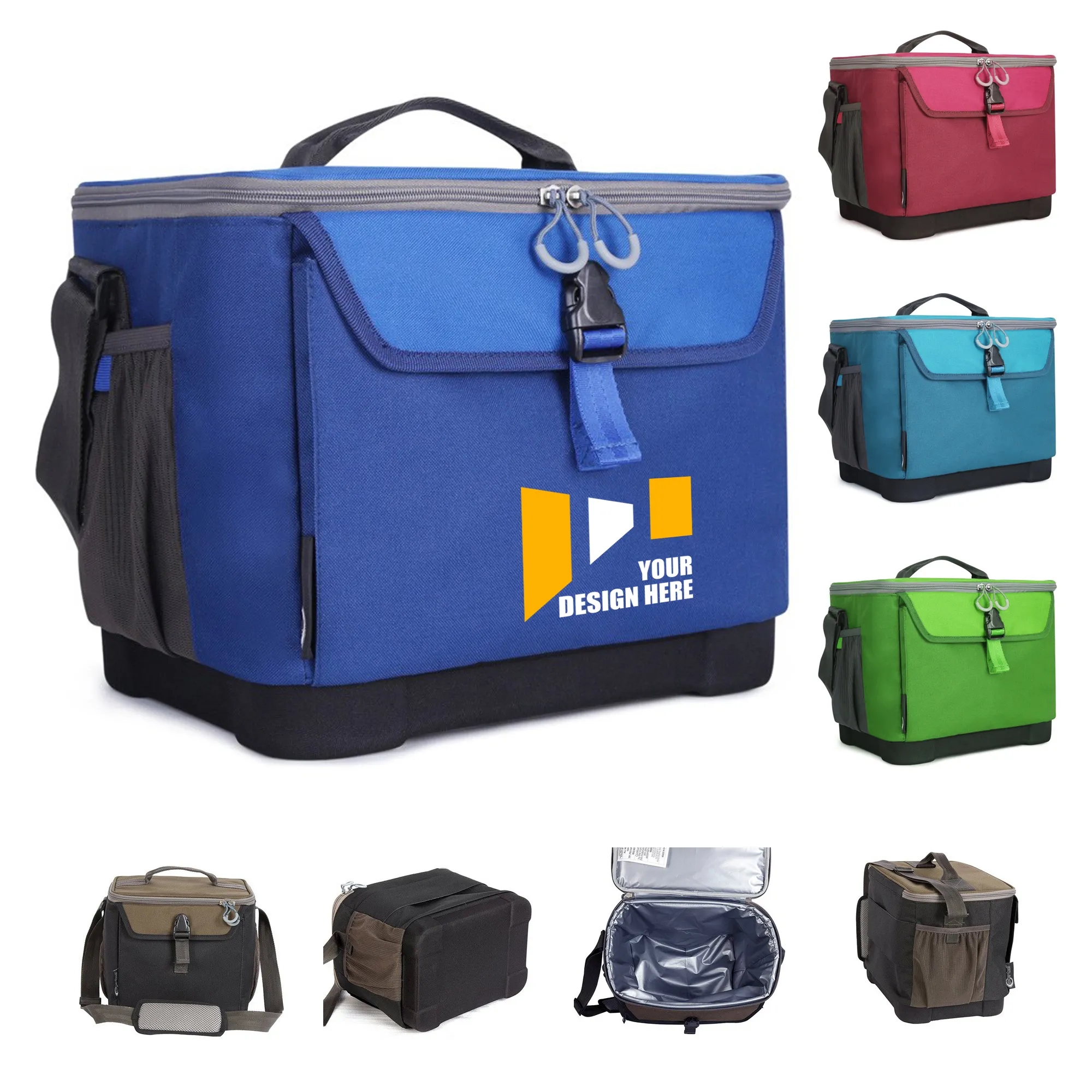 PEVA Insulated Cooler Bag w/ Handle 2