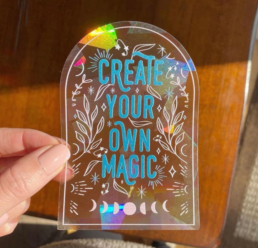 Window Decals - Custom Printed - Suncatcher Rainbow Window Stickers 19