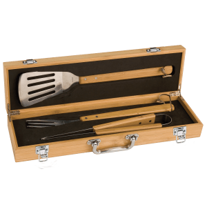3-Piece Bbq Set W/Case 2