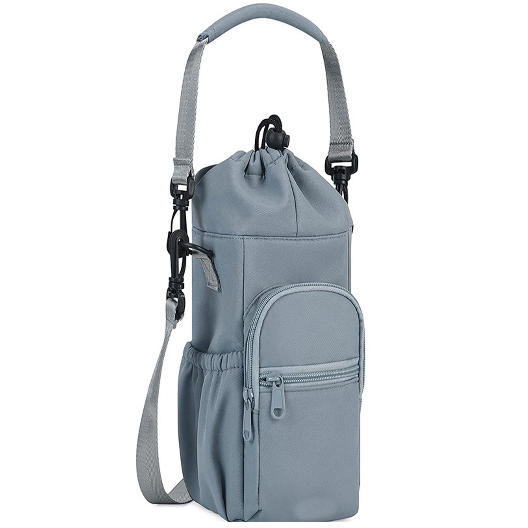 Canvas Portable water bottle insulation bag 2