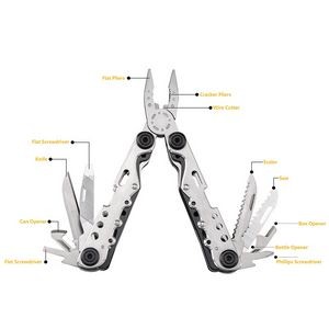 Compact Multi Tool Pliers Kit With Versatile Bits 9