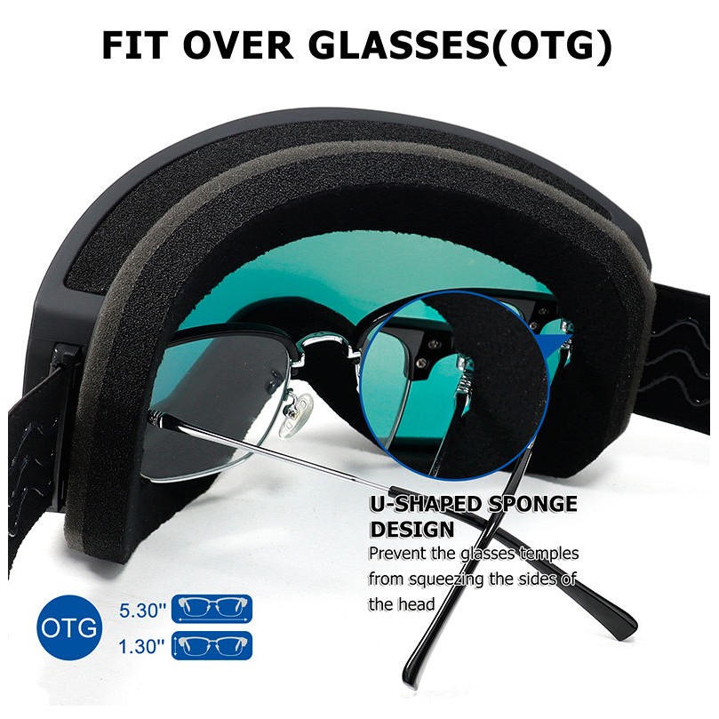 Anti-Fog UV Protection Ski Goggles 5