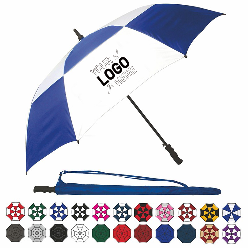 Wind-Vented Automatic Golf Umbrella