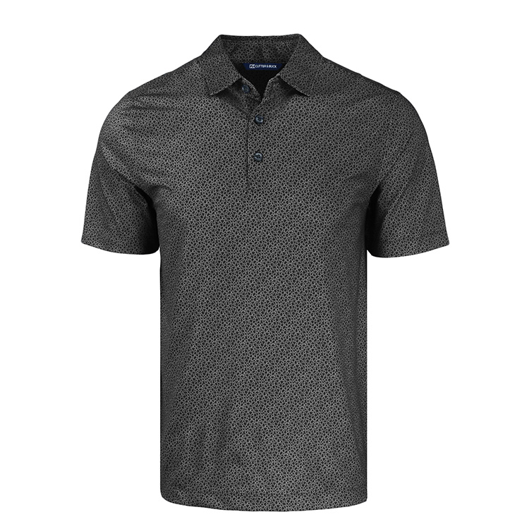 Cutter & Buck Pike Eco Pebble Print Stretch Recycled Polo 2