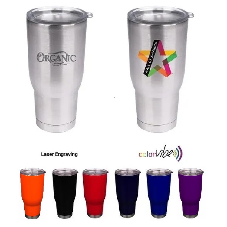 32 Oz. SipTek Vacuum Tumbler Powder Coated