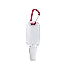 50ml Sanitizer Dispenser Bottle With Carabiner 25