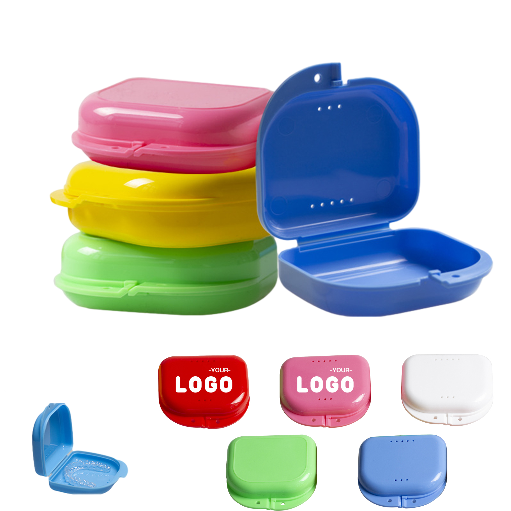 Orthodontic Mouth Guard Case With Vent Holes 1