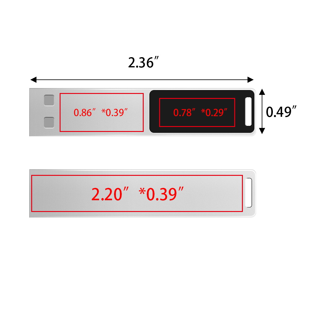 DePaul Light-Up USB Flash Drive
