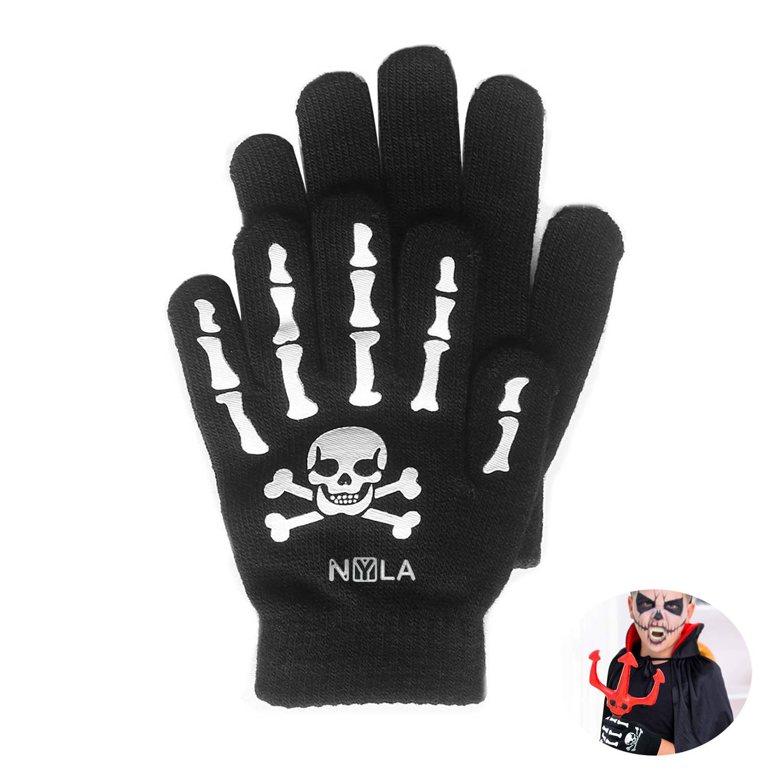 Magic Halloween Kid Gloves 5