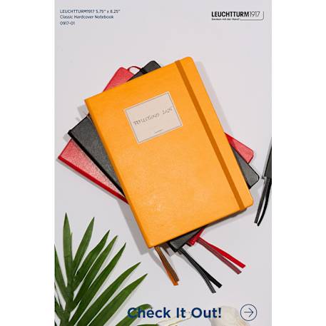 LEUCHTTURM1917 5.75" x 8.25" Hardcover Notebook 2