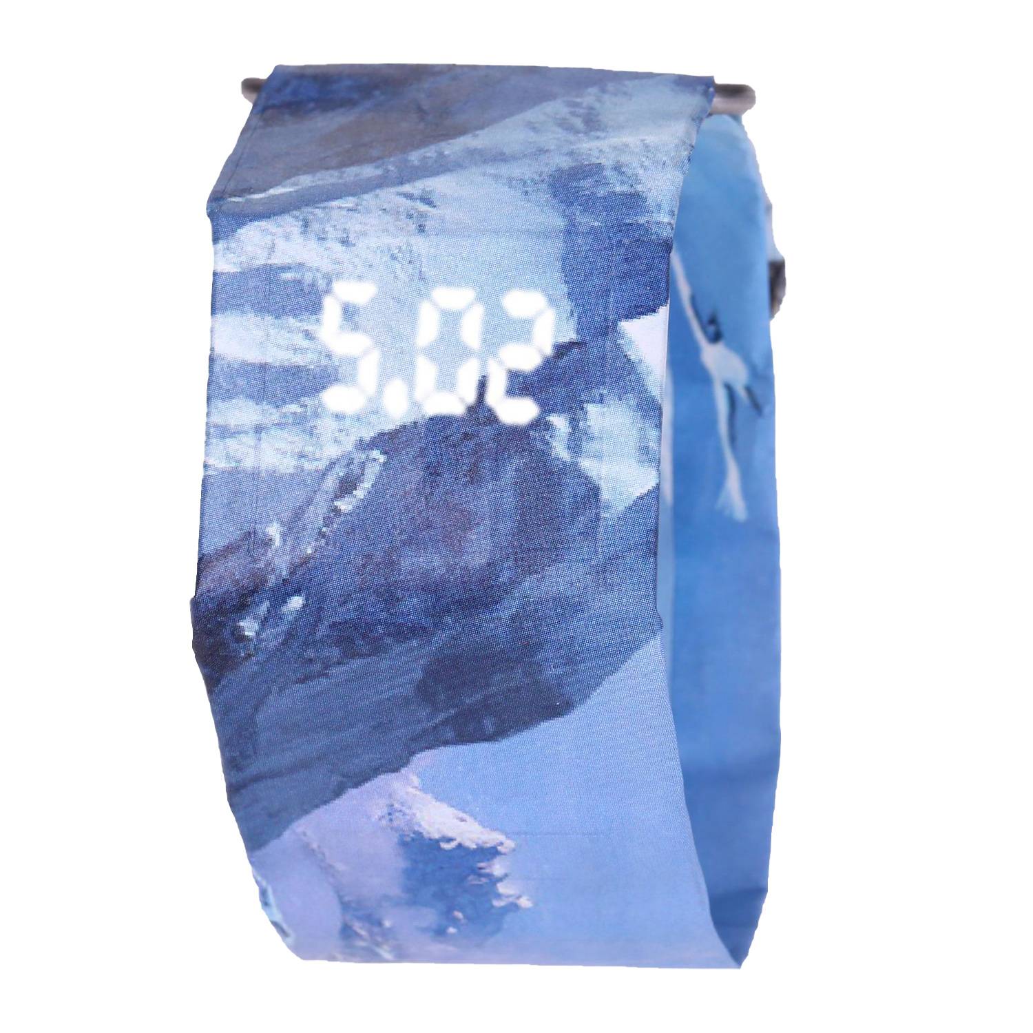 Tyvek Paper Magnetic Waterproof Customizable Digital Watch 6