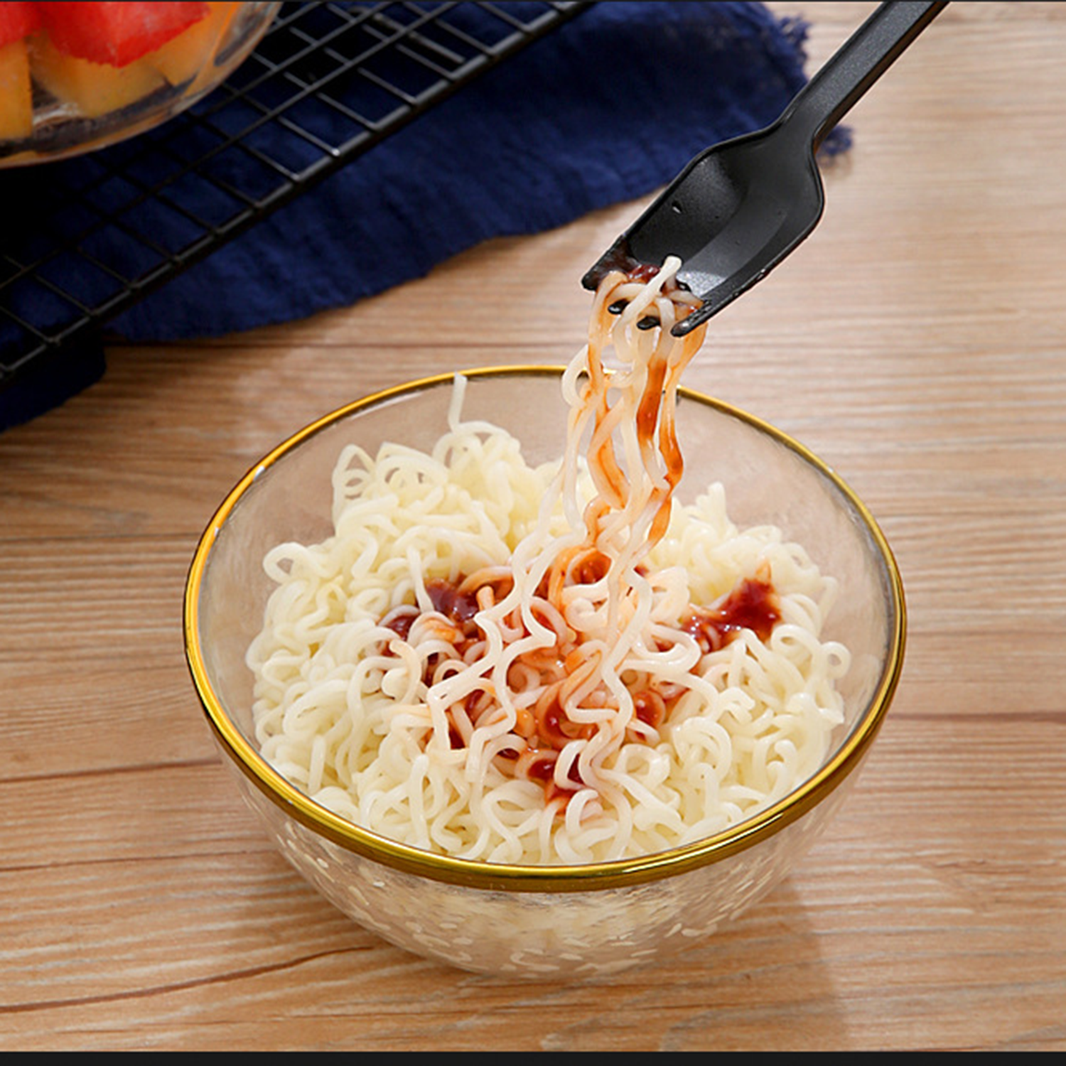 500PCS Disposable Long Handled Spoon 8