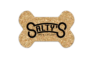 Dog Bone Cork Coaster 4