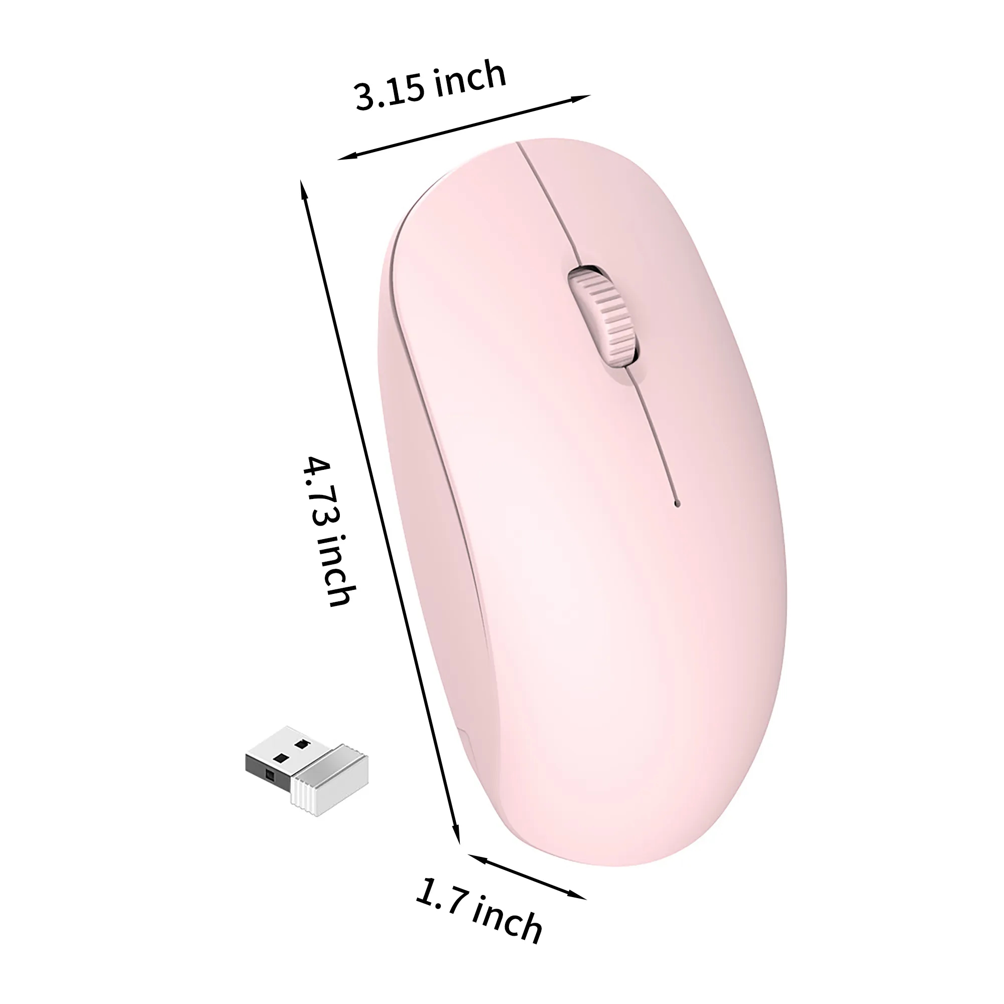 Wireless Optical Mouse with Receiver 7