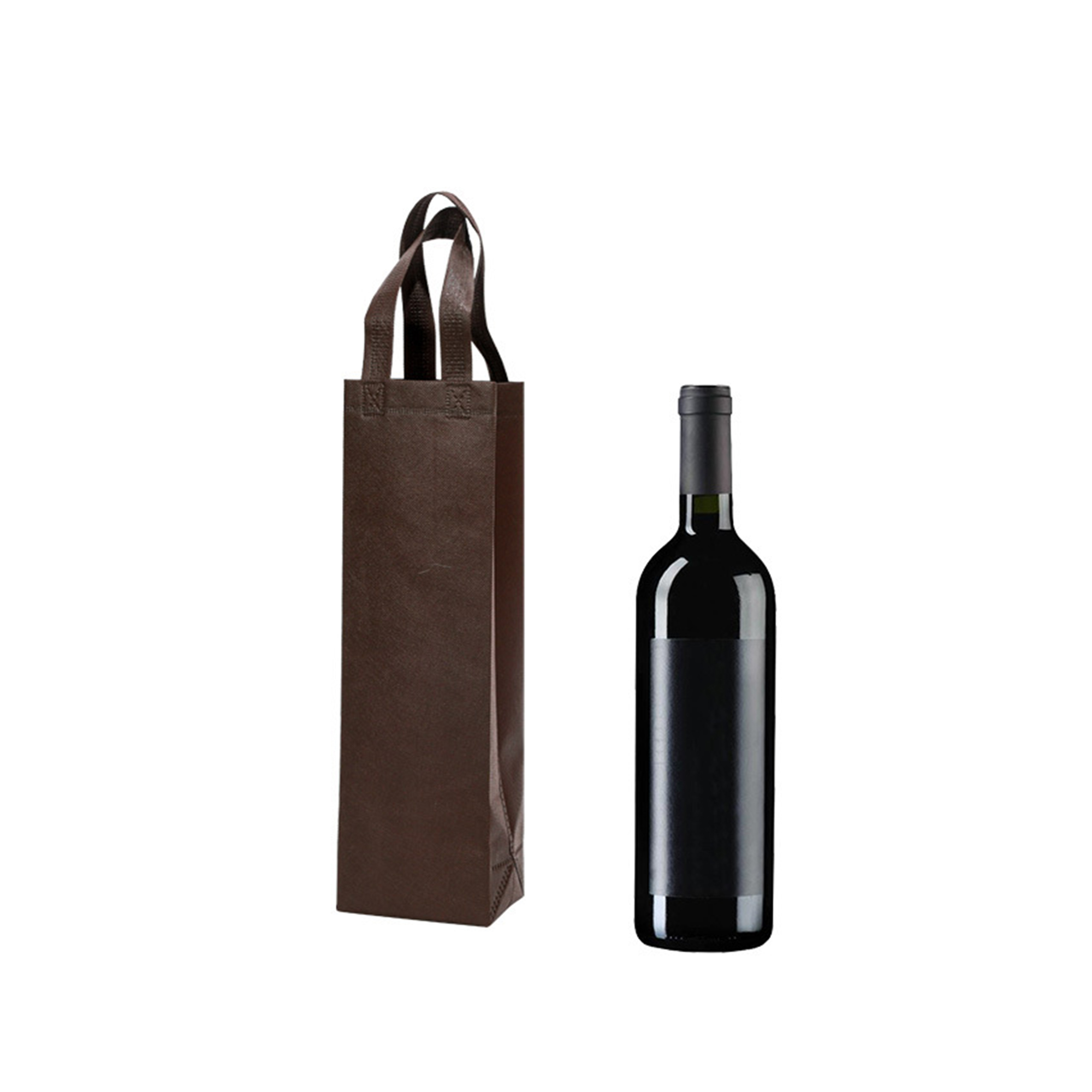 Non Woven Wine Tote Bag 13.8" x 4.7" 4