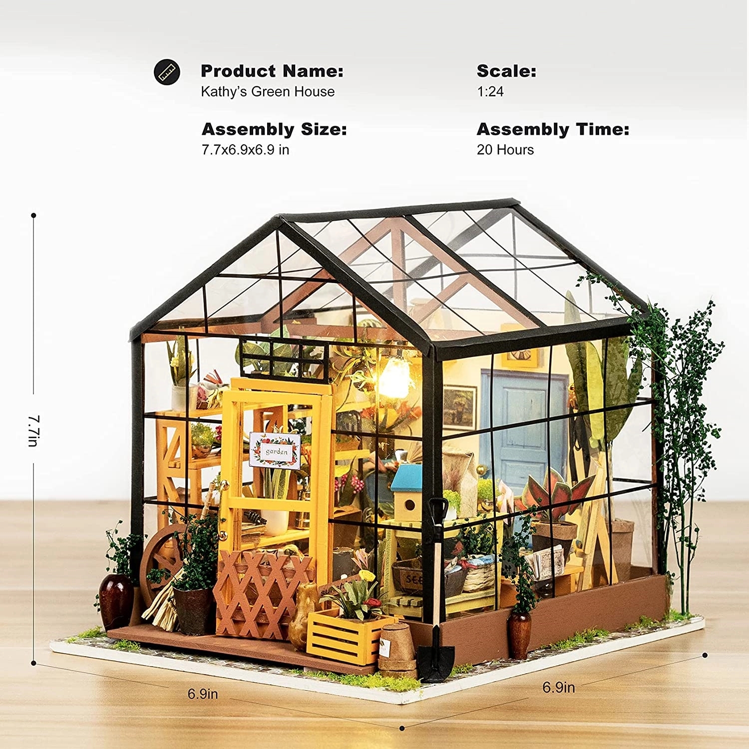 Diy Miniature Dollhouse Kits 2