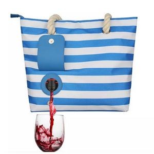 Wine Cooler Beach Bag 2