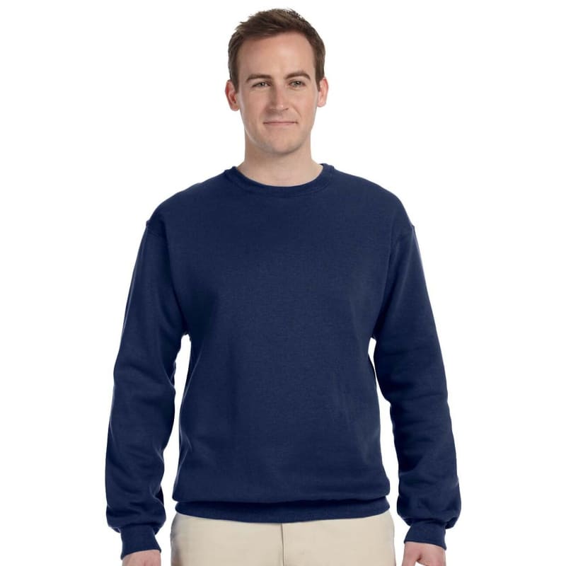 Jerzees 8 Oz., 50/50 NuBlend® Fleece Crew, custom hoodie or sweatshirt with logo imprint 15