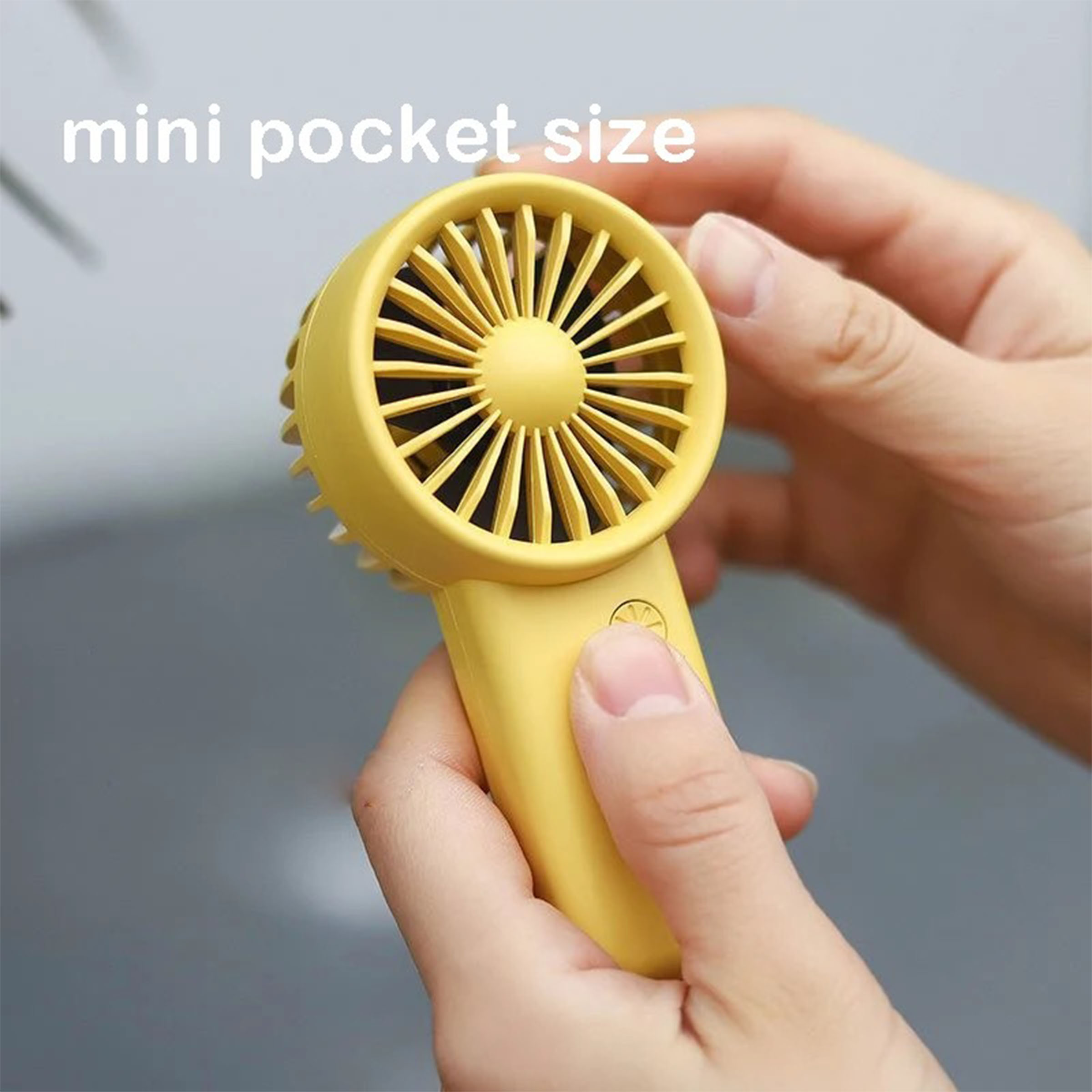 Plastic Portable Mini Handheld Fan ?C Stay Cool Anywhere 6