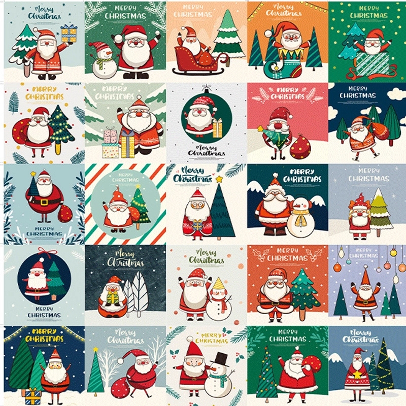 30 Cute Christmas Cards Assorted 2