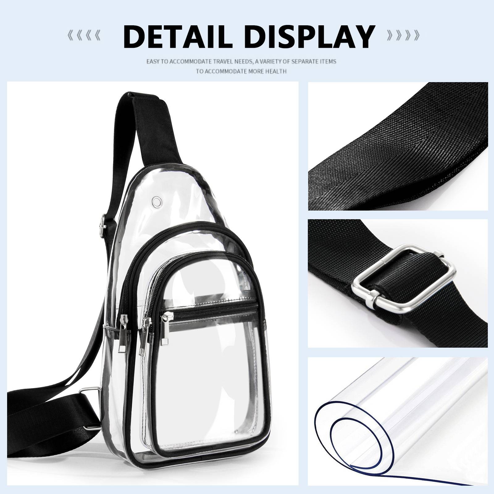 PVC Transparent Sling Bag 10