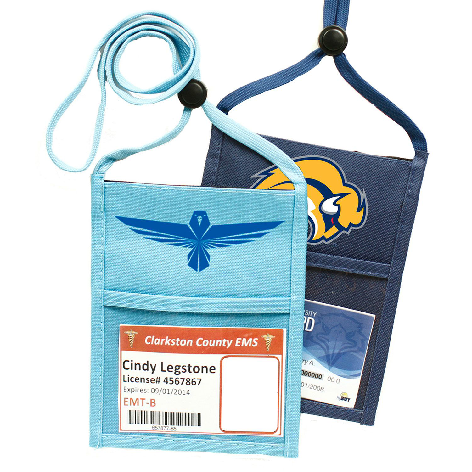 POLYESTER PREMIUM DOUBLE WINDOW POUCH 1