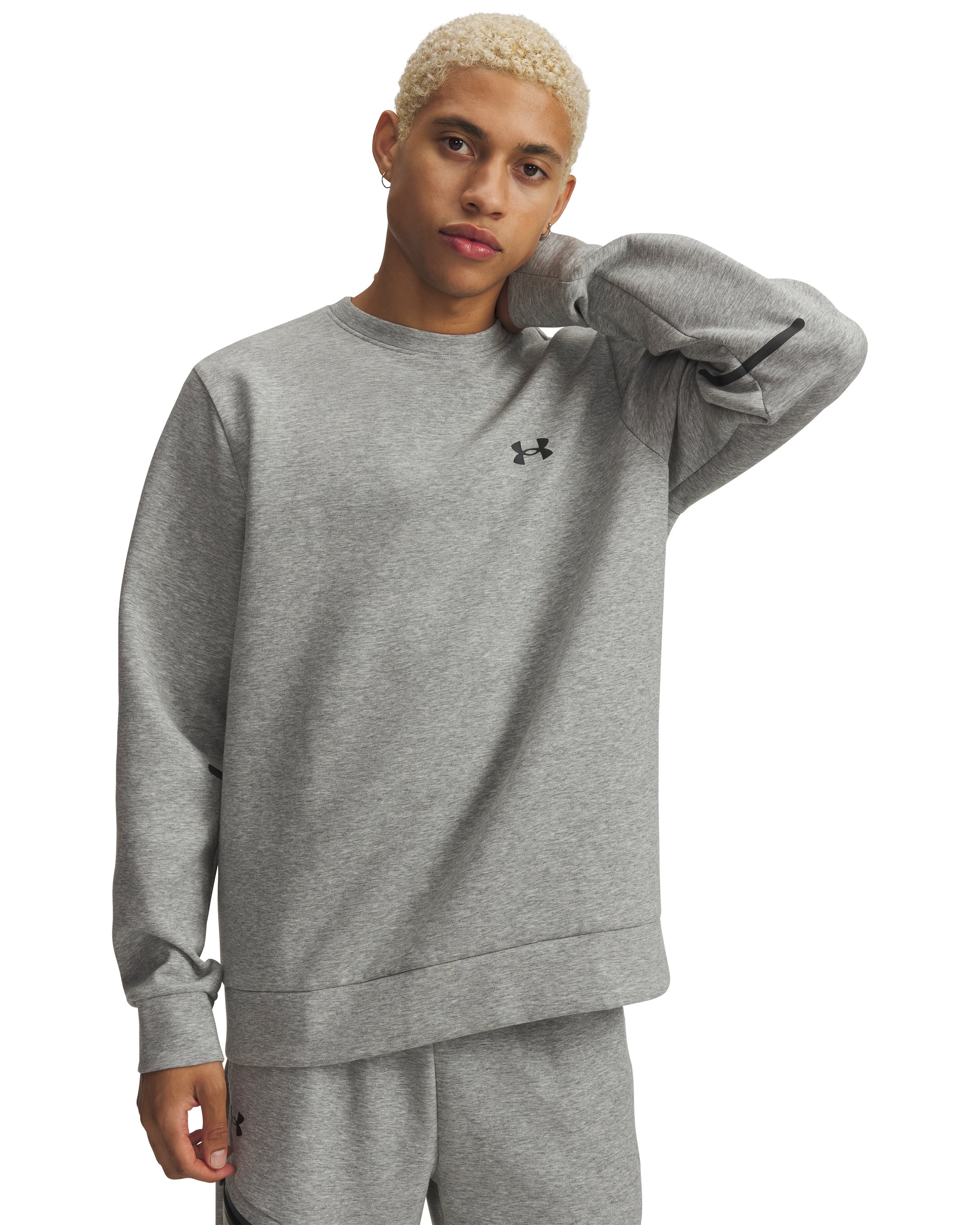 UA Unstoppable Fleece Men's Crew 6