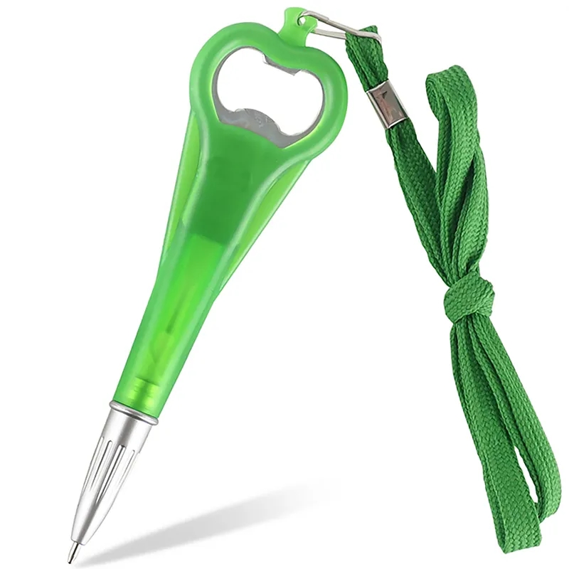 Bottle Opener Magnet Pen with Lanyard 3