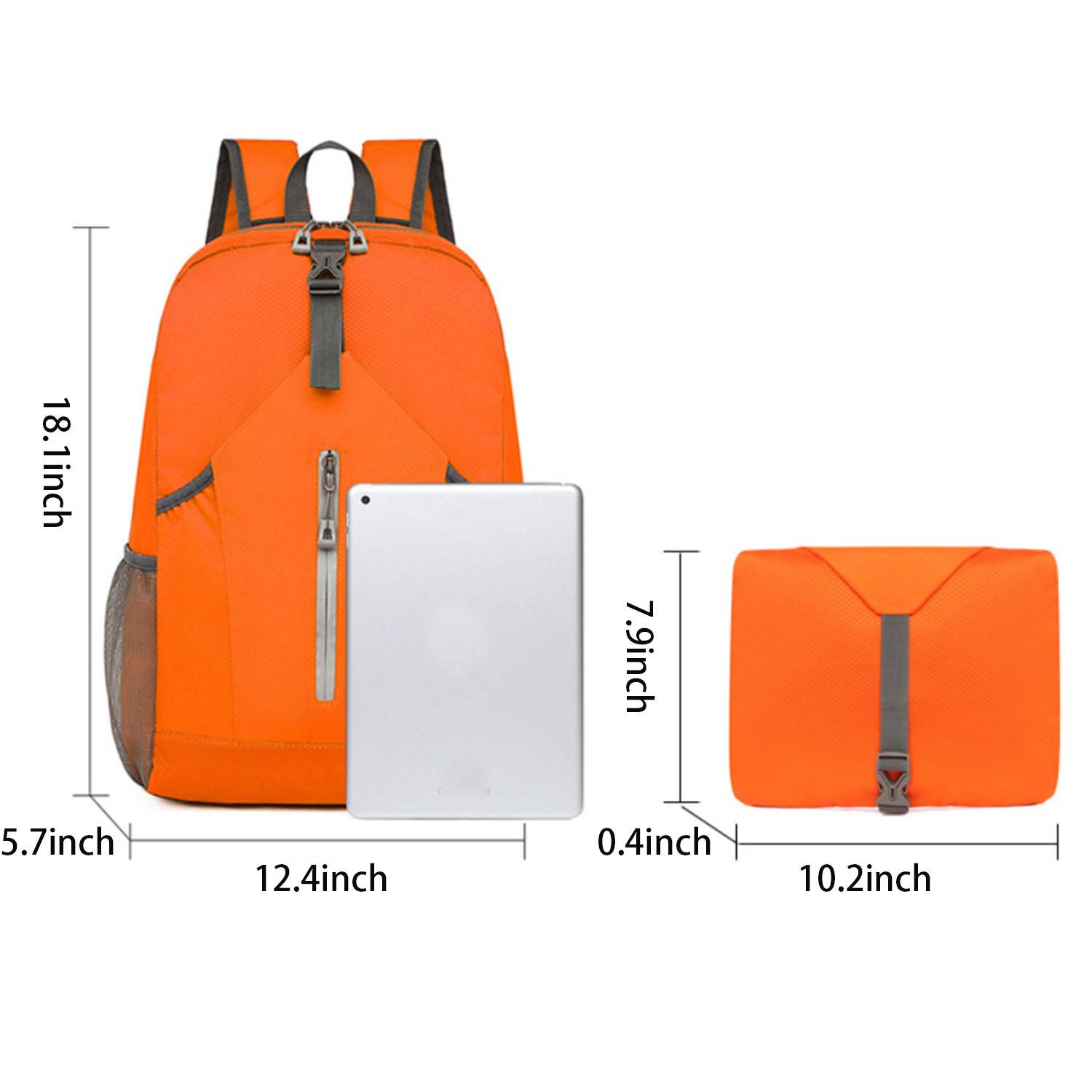 Nylon Large Capacity Hiking Backpack 5