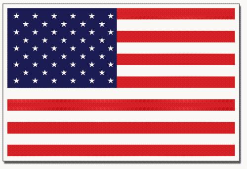 U.S. Flag Booster Magnet 1