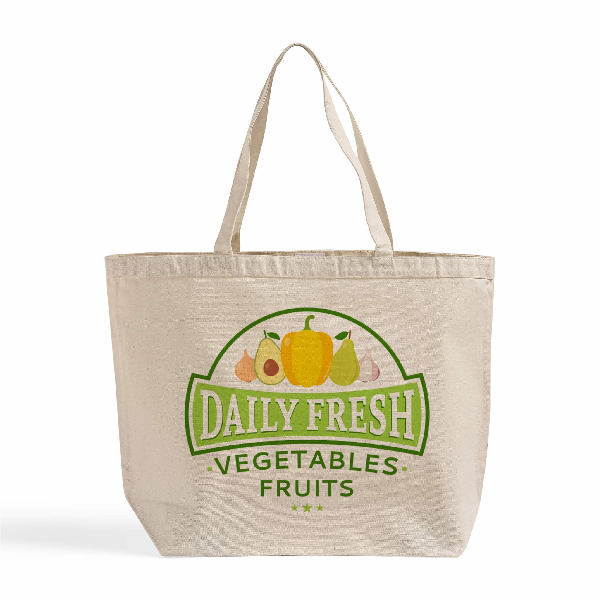 Hook & Loop Jumbo Canvas Tote Bag, custom tote bag with logo imprint 9