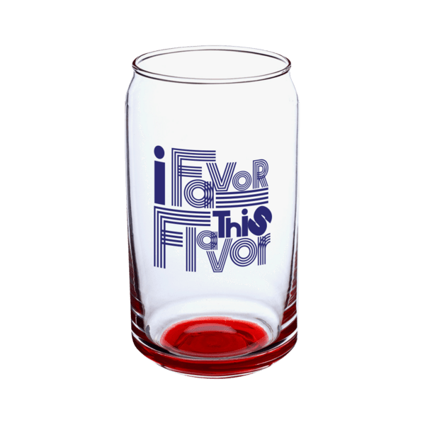 Crafty 16 oz ARC Can Shaped Beer Glasses 15
