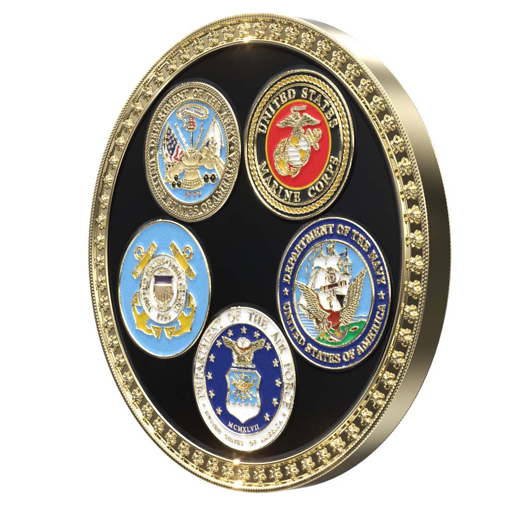 Veteran Service Coin 4