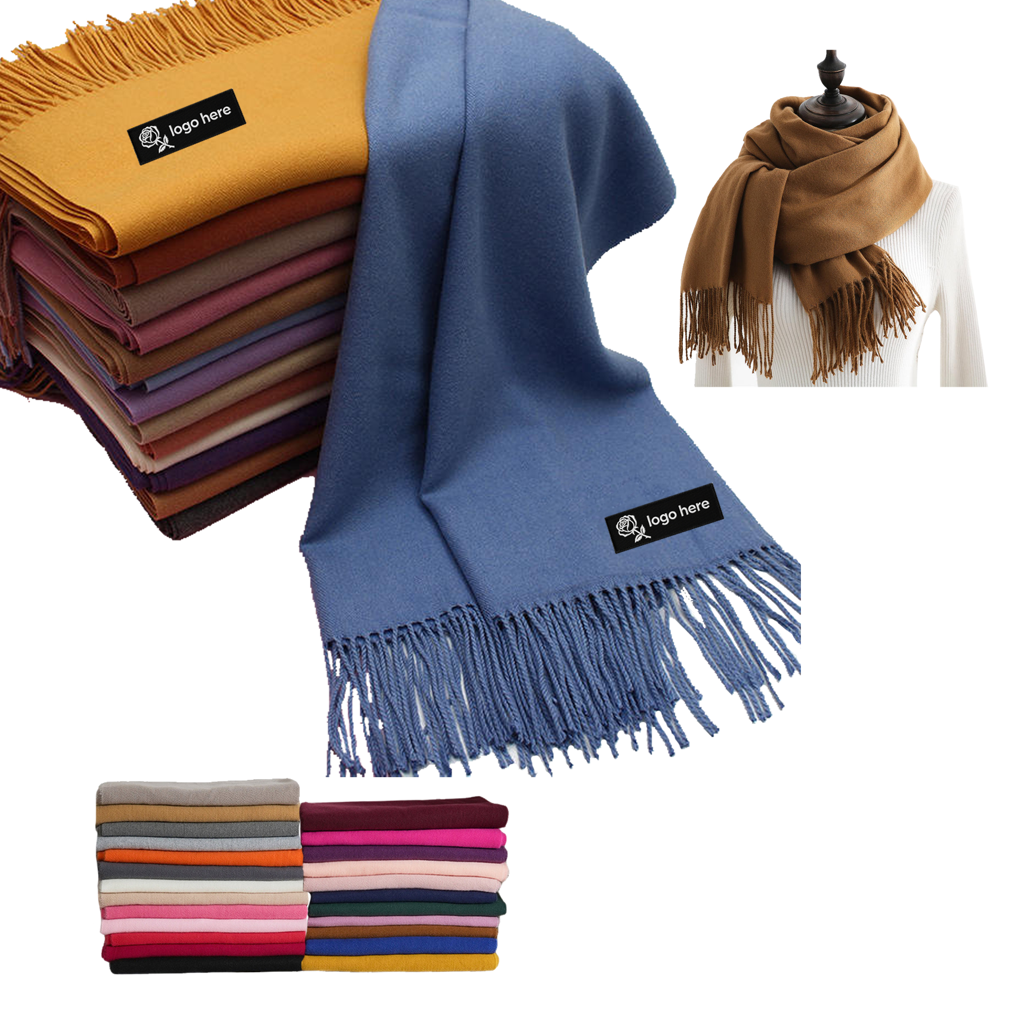 Oversized Luxury Soft Scarf 6