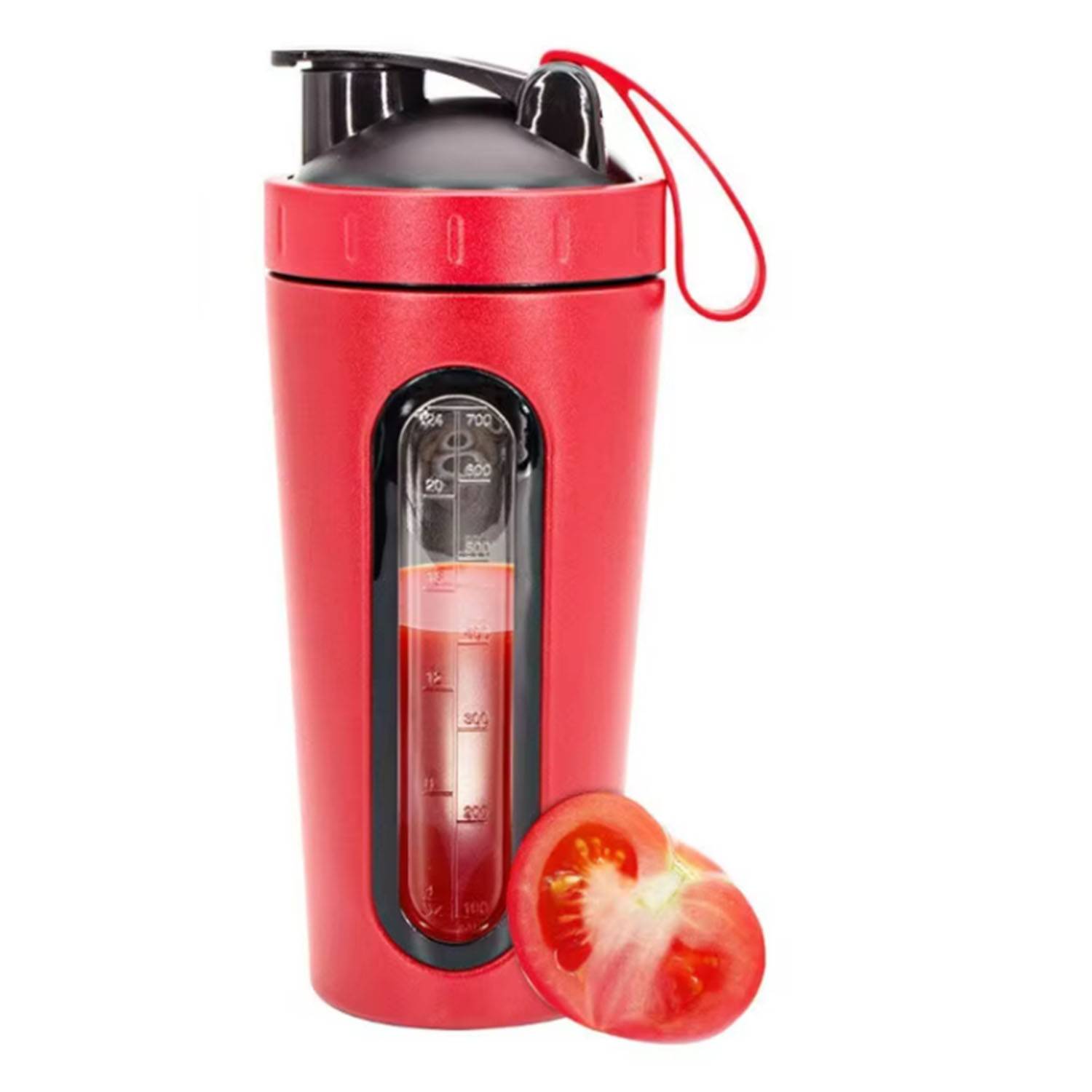 24 oz Stainless Steel Shaker Bottle 12