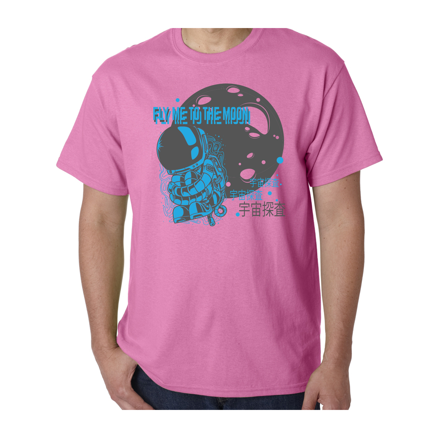 Gildan™ 5.3 oz Cotton Pre-Shrunk T-Shirt (2 Color Imprint) 18