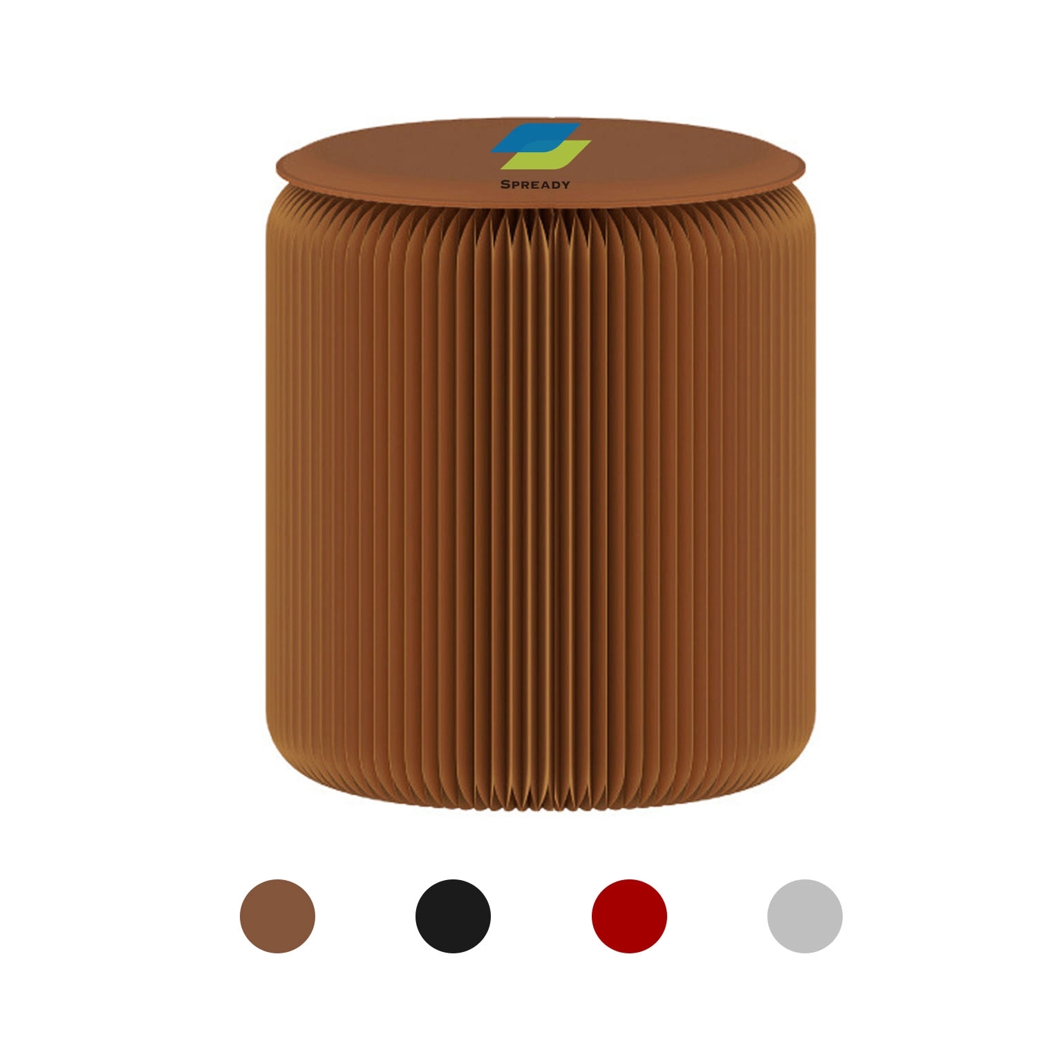 Upgraded Modern Design Kraft Paper Stool For Business 1