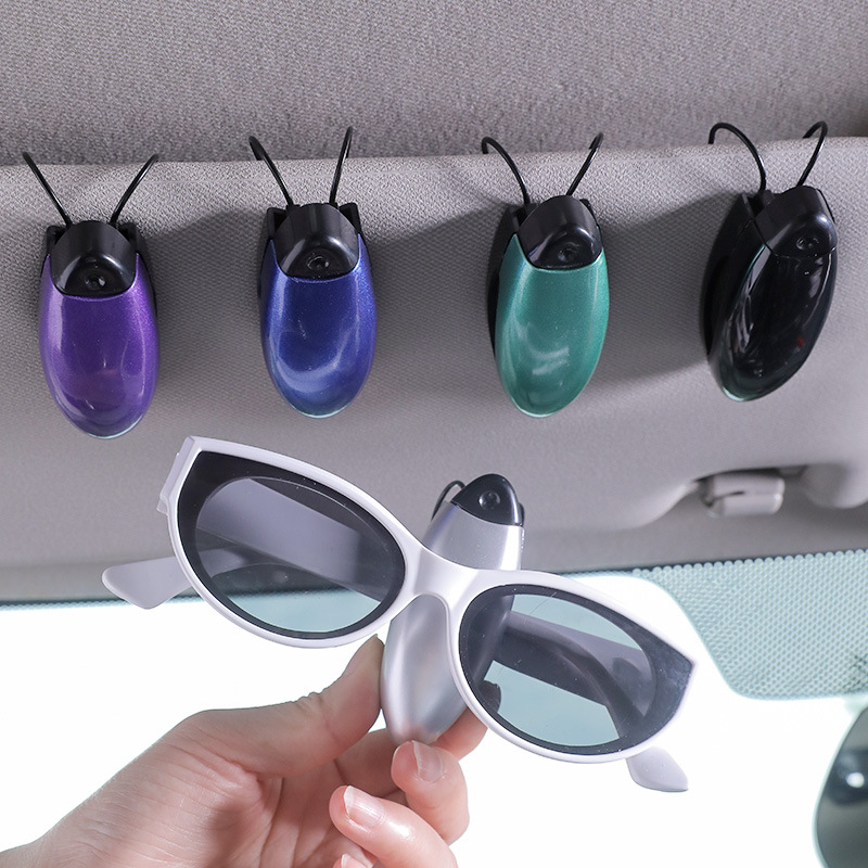Auto Visor Glasses Ticket Clip Holder 5