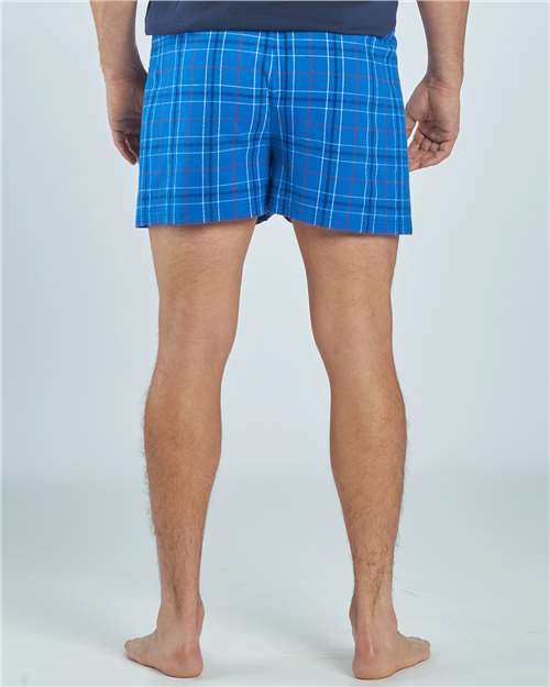 Men's Double Brushed Flannel Boxers - BM6701 19